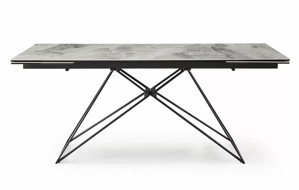 Стол раскладной Cross 180-260, светлая керамика - фото 8