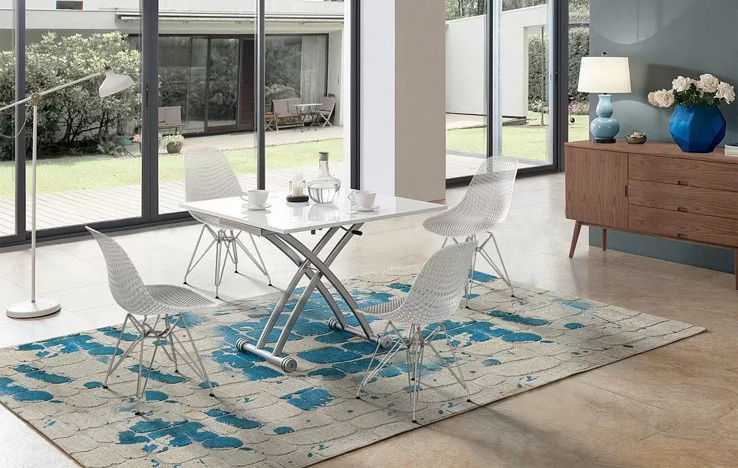 Стол-трансформер Jordan, белый - фото 2