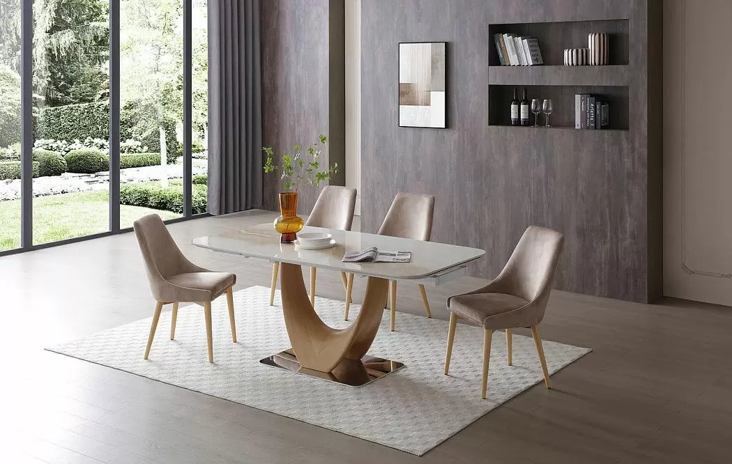 Стол Rimini Ceramic + 4 стула Mikaela - фото 2