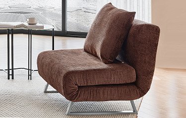 Кресло-кровать Rosy, коричневый