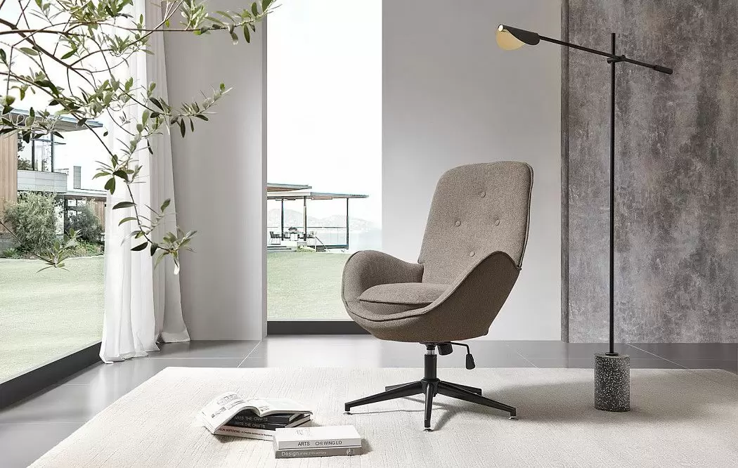 Кресло Beth, серо-коричневый - фото 2