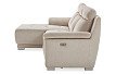 Диван-реклайнер Jonathan угловой (левый), бежевый