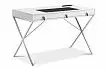 Стол письменный Christopher, белый/хром