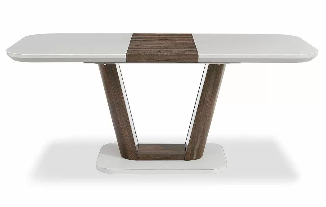 Стол раскладной Ester 120-160, бежевый/коричневый - фото 17