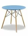 Стол Oswin (в стиле Eames), голубой