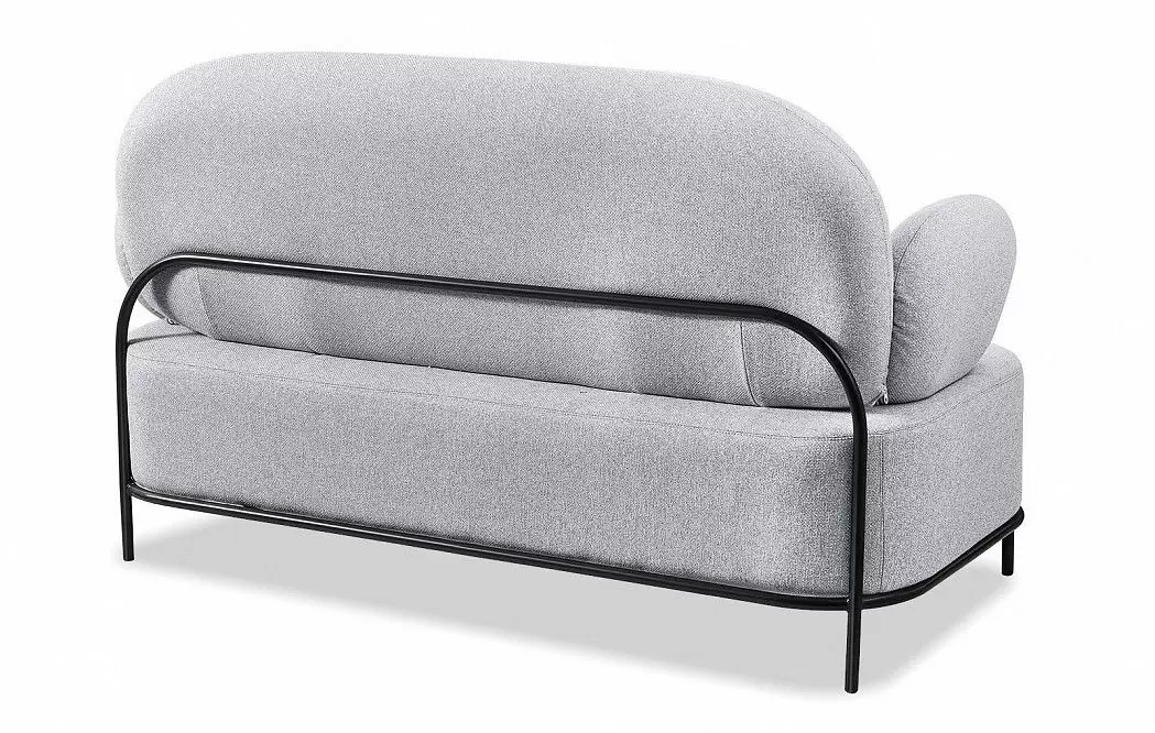 Диван Coco 2-х местный, серый - фото 5