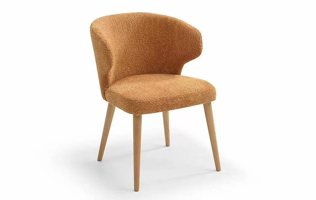 Стул Simona, терракотовый/ясень