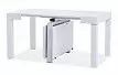 Стол раскладной Claus, белый