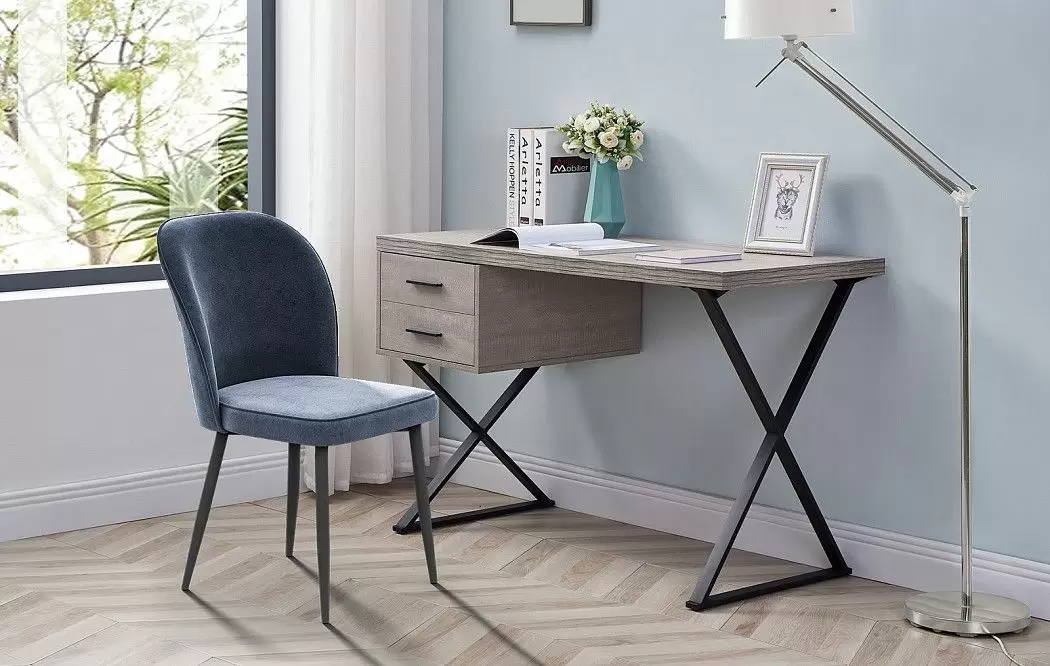 Стол письменный Hemingway, дымчатый дуб/черный - фото 11