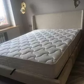 Кровать Carrera 160x200 (с подъемным механизмом), голубой