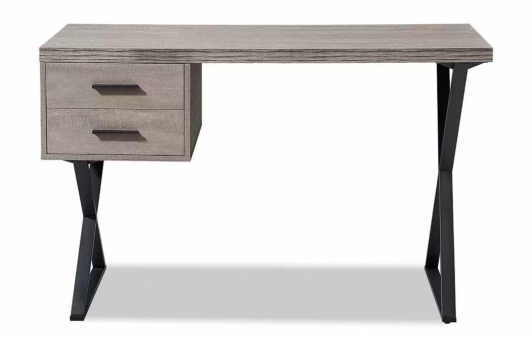 Стол письменный Hemingway, дымчатый дуб/черный - фото 5