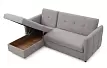 Диван-кровать Rotterdam угловой (левый), цвет серый