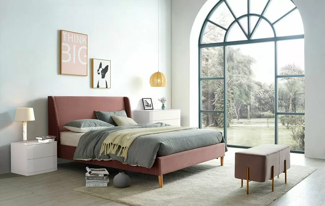 Кровать Carrera 180x200 (с подъемным механизмом), лиловый - фото 5