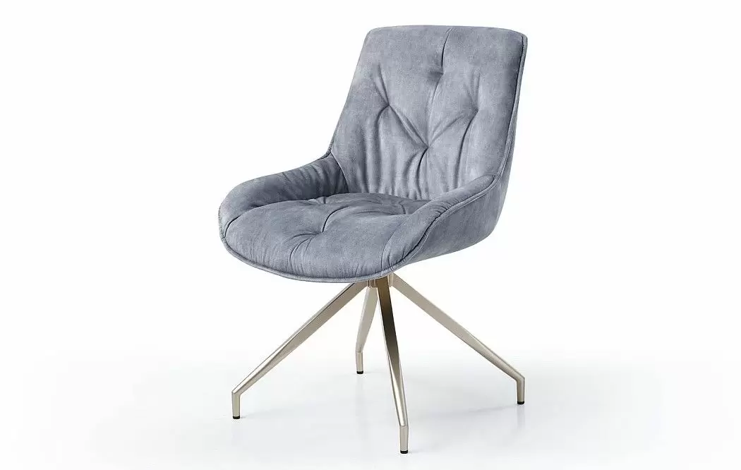 Стул Joely, серый/шампань - фото 8