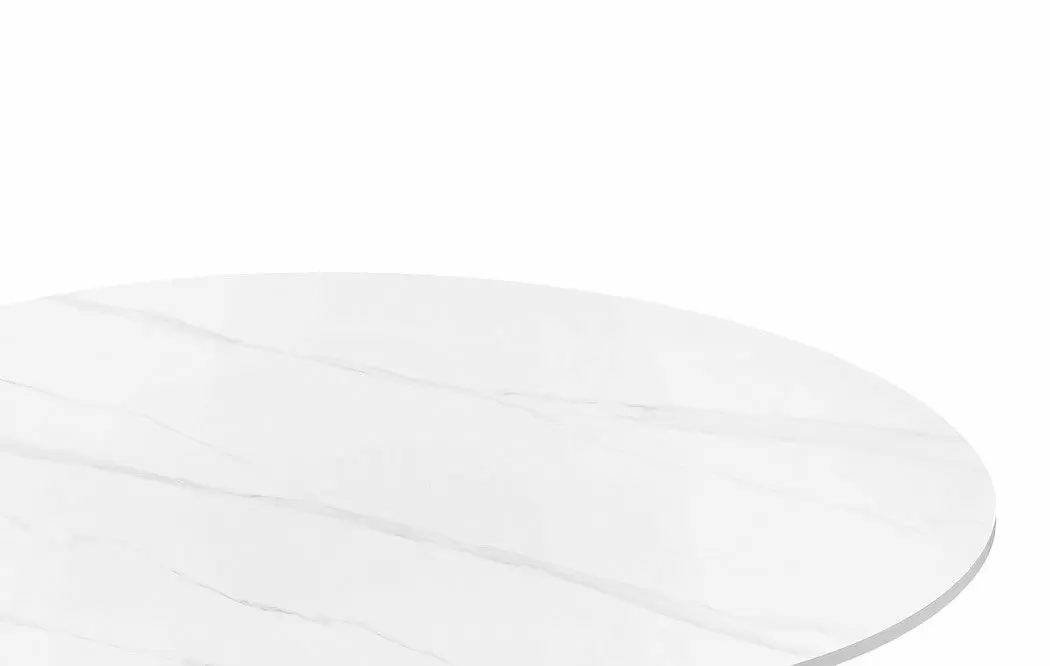 Стол Elisabeth 120, белая керамика - фото 4