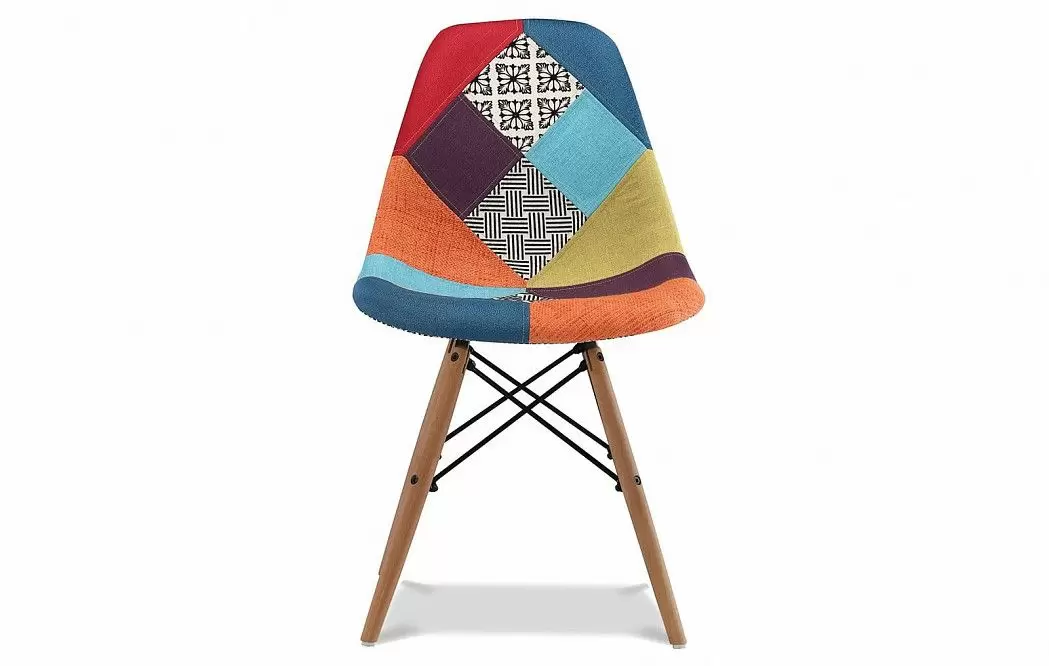 Стул Jolene (в стиле Eames), светлый пэчворк - фото 2