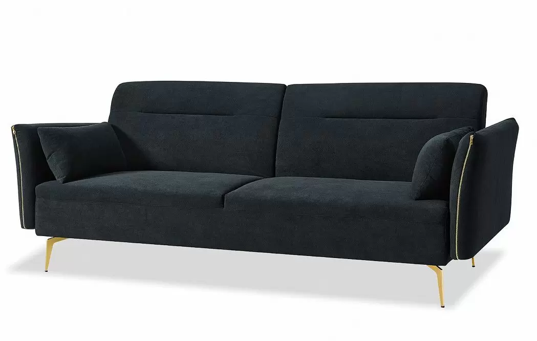 Диван-кровать Liverpool, графит/золото - фото 9