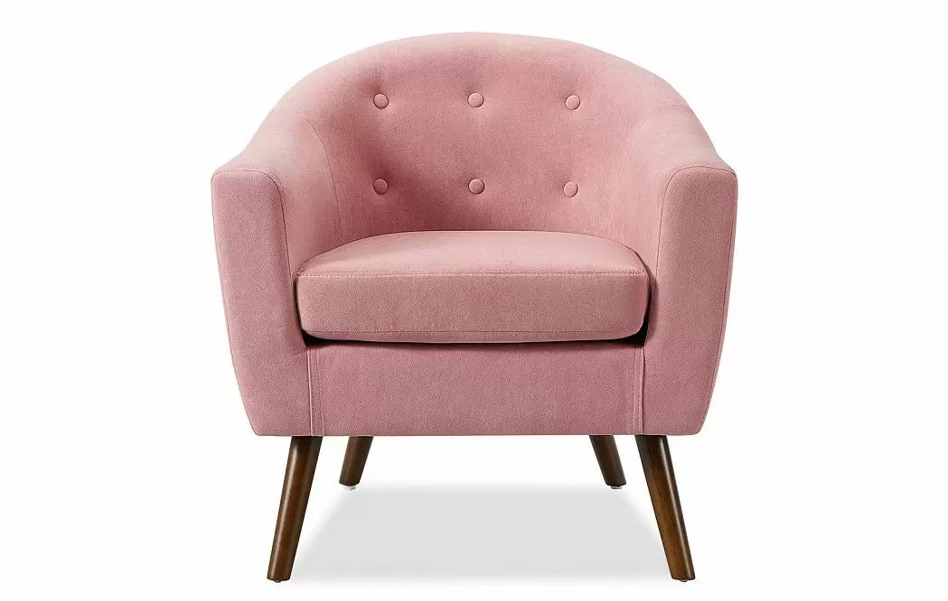 Комплект мягкой мебели Florence, коралловый/орех - фото 22