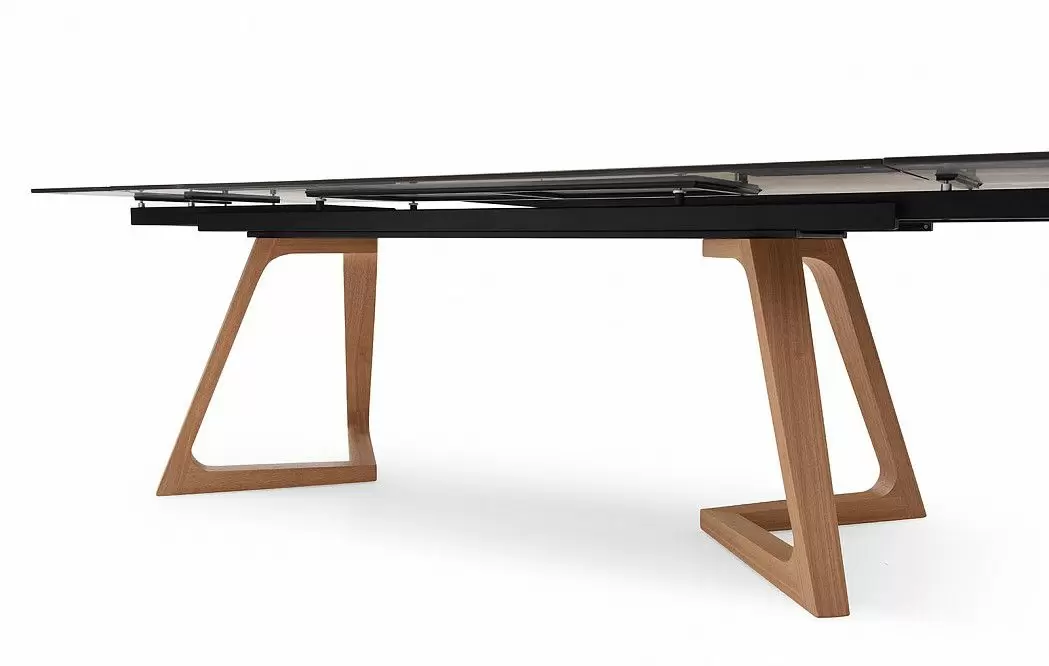 Стол раскладной Sorrento 160-220, черная керамика/ясень - фото 11