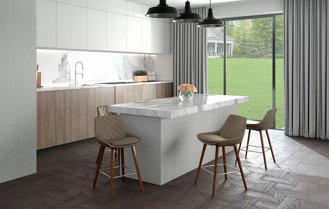 Стул полубарный Joan (65), светло-серый - фото 2