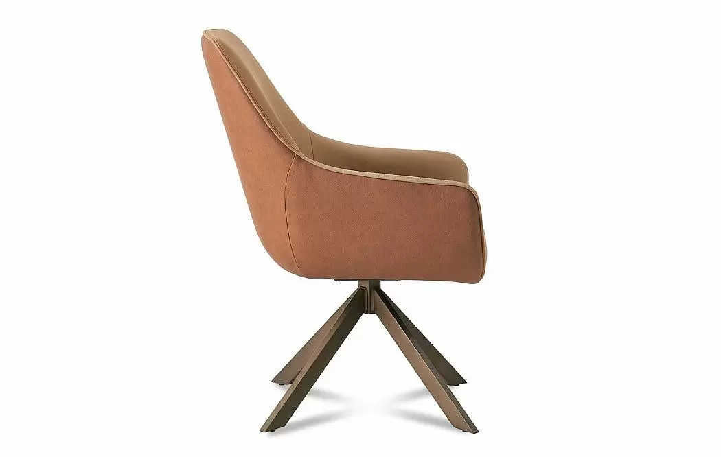 Стул Emma, карамель/терракотовый/бронза - фото 10