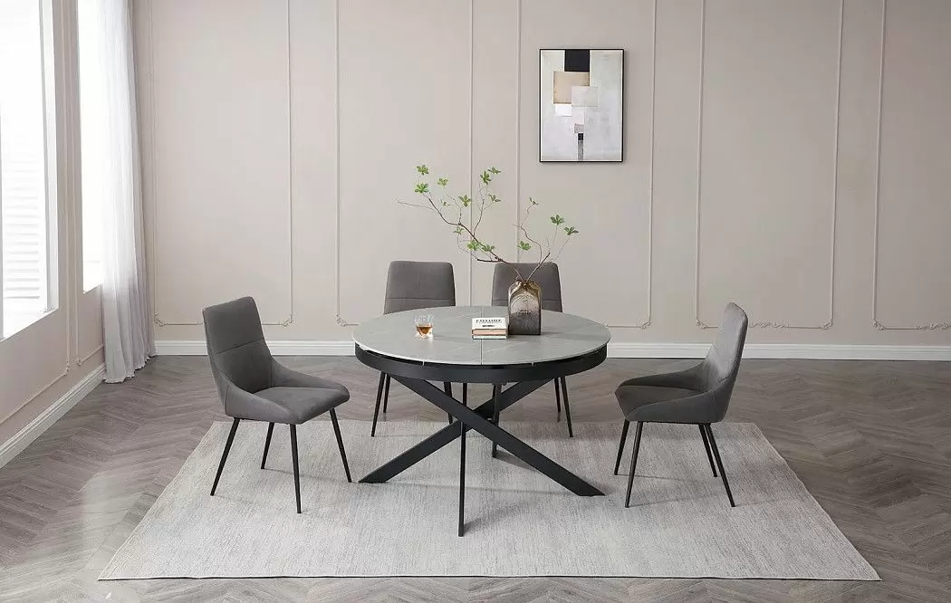 Стул Zoe, темно-серый/черный - фото 5