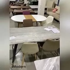 Стол раскладной Dusseldorf 160-200, античный дуб/черный