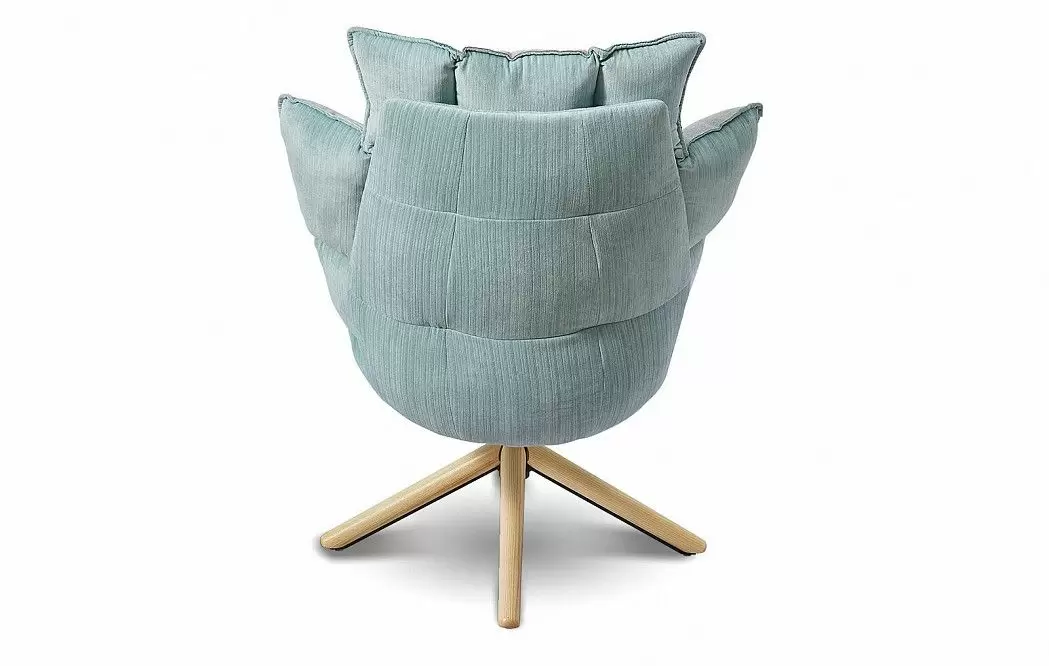 Кресло в стиле Husk, светлый пэчворк - фото 5