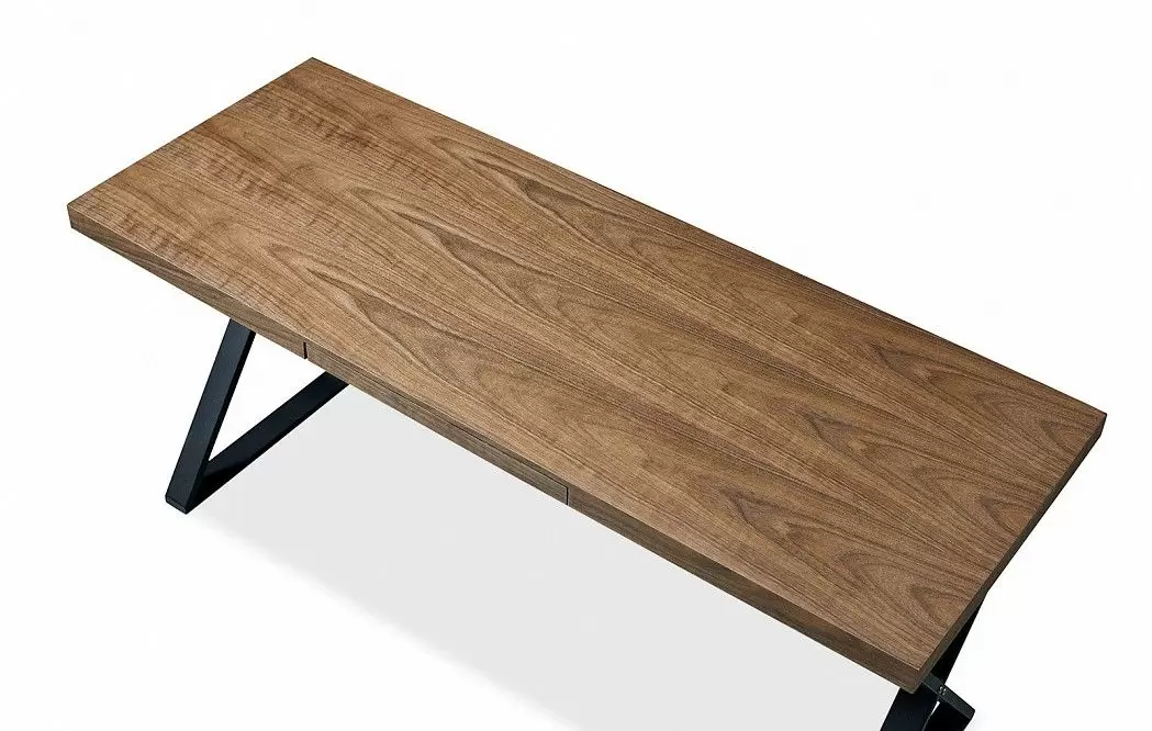 Стол письменный Sydney, орех/черный - фото 9