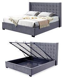 Отзыв о товаре Кровать с подъемным механизмом Vivien 180x200, серый