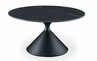 Стол журнальный Santiago (80), черный камень