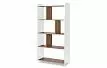 Стеллаж Oslo, орех/белый