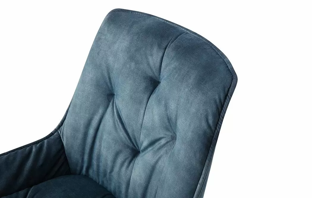 Стул Joely, синий/шампань - фото 5