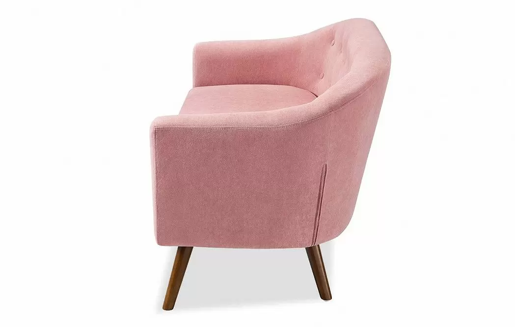 Диван Florence 2-х местный, коралловый/орех - фото 11