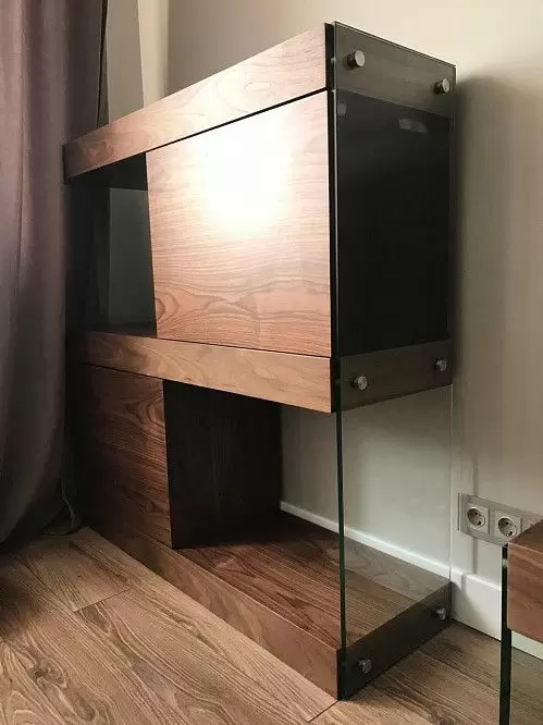 Шкаф-витрина Orion, американский орех - фото 10