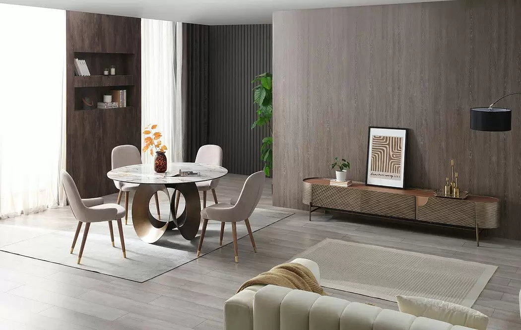 Стол Teodor + 4 стула Franco