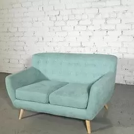 Диван Copenhagen угловой (левый), бирюзовый
