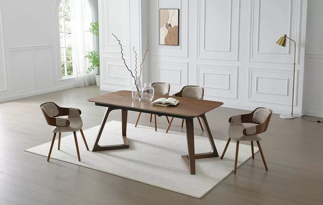 Стол раскладной Sabrina 180-230, орех - фото 8