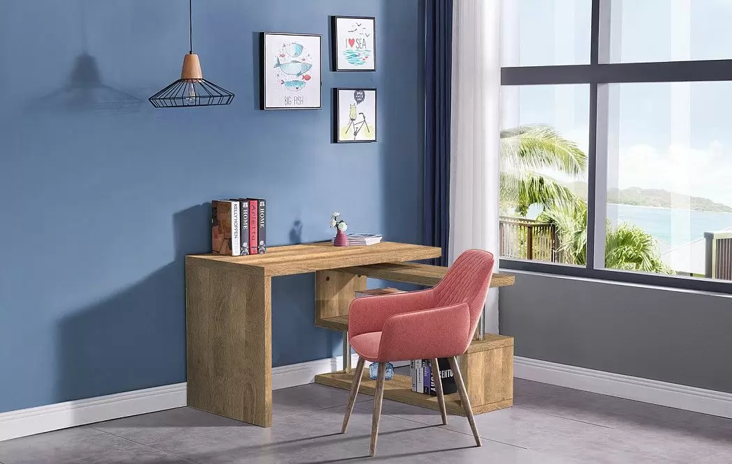 Стол письменный Creator, орех/хром - фото 10