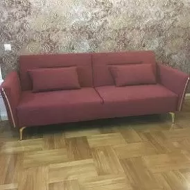 Диван-кровать Liverpool, коричневый/золото