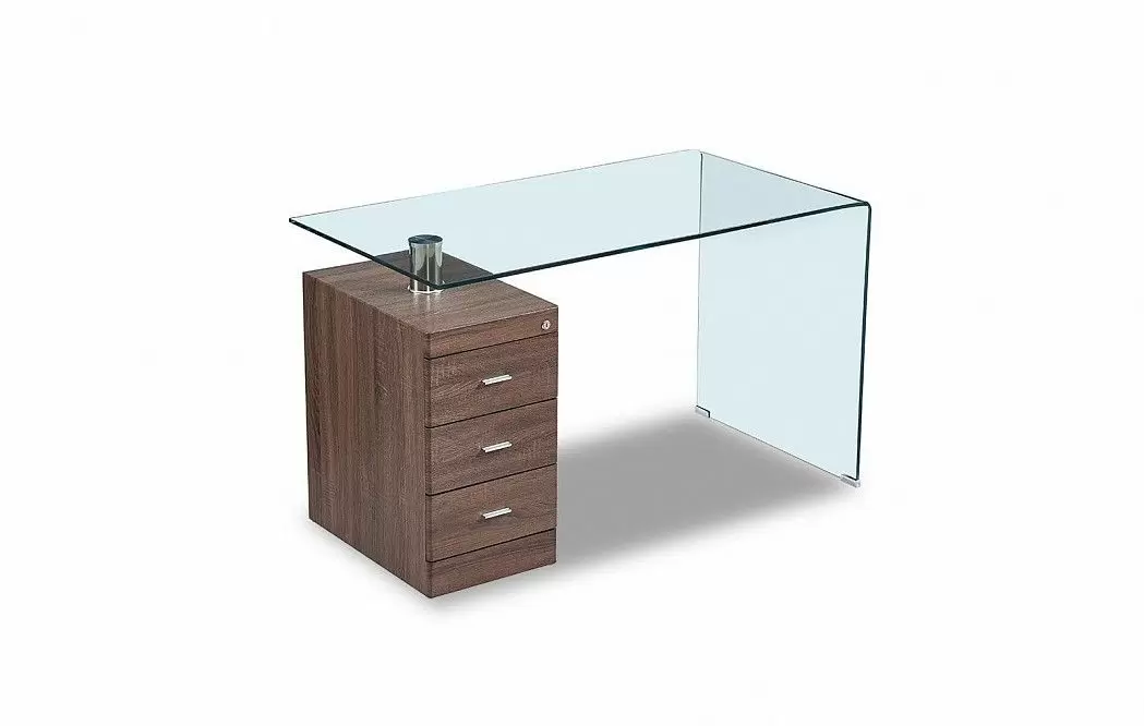 Стол письменный Waterfall, темное дерево - фото 10