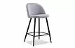 Стул полубарный Sally (60), серый/черный