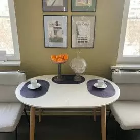 Стол раскладной Universal 120/150/180 Morris, белый