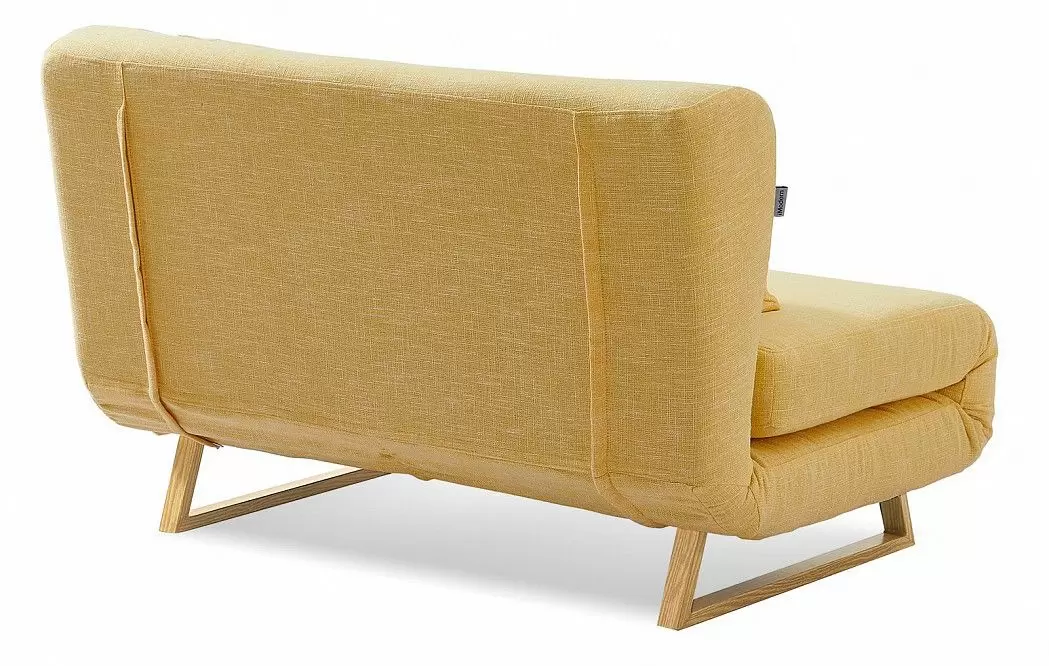 Диван-кровать Rosy 2-х местный, желтый/без принта - фото 11