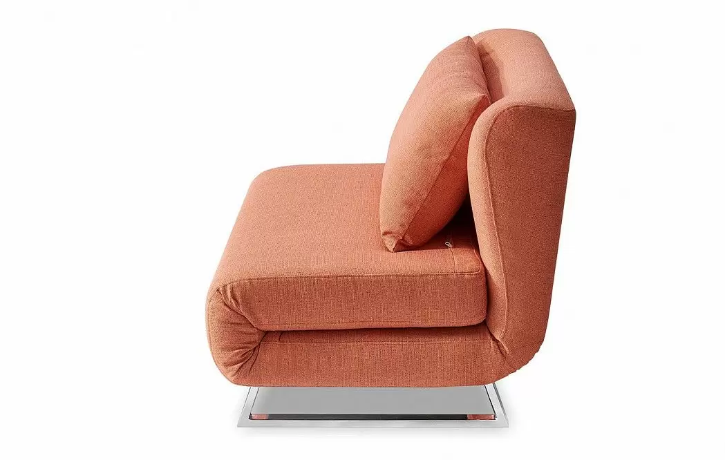 Комплект мягкой мебели Rosy, папайя/хром - фото 22