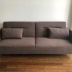 Диван-кровать Liverpool, коричневый/золото