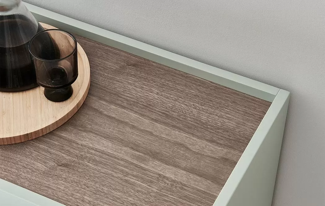 Буфет Tilda, светло-серый/орех - фото 5