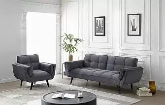 Комплект мягкой мебели Annabel, серый