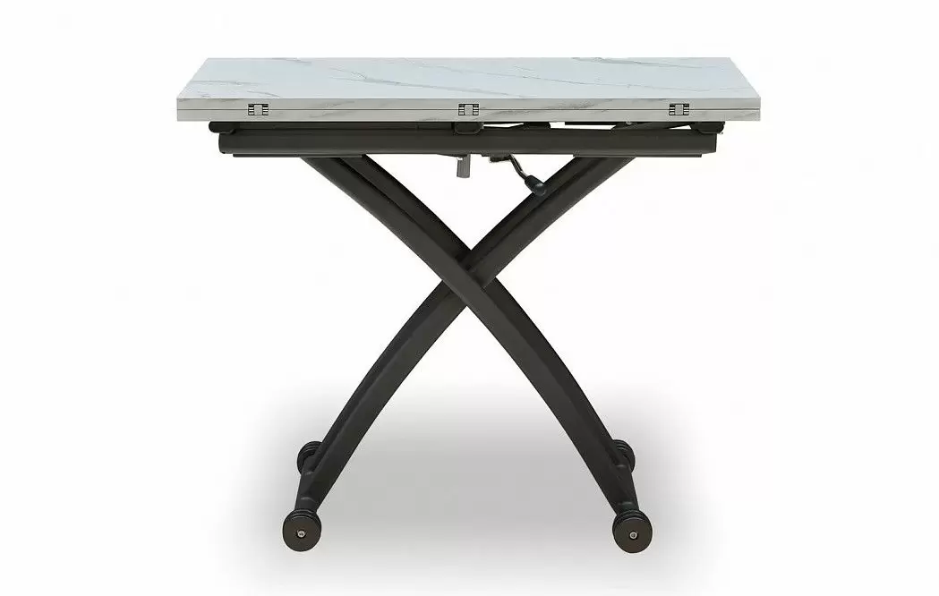 Стол-трансформер Jordan, светлый мраморный рисунок - фото 7