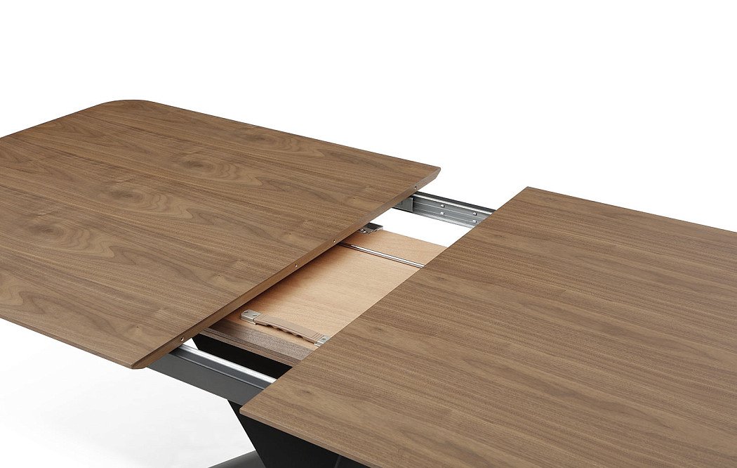 Стол раскладной Monaco 200-250, орех/черный - фото 11